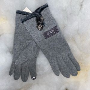 UGG gloves, screen friendly finger tap